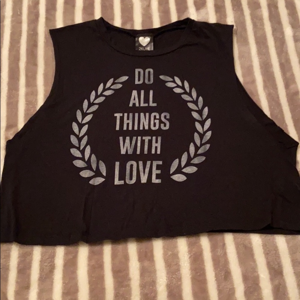 Do All Things with Live Crop Top Size L